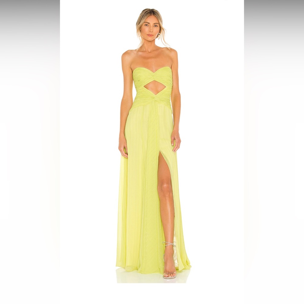 Green/Yellow gown